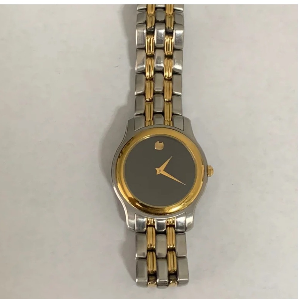 Movado Gold and Silver Two-Tone Women’s Watch - Picture 2 of 8